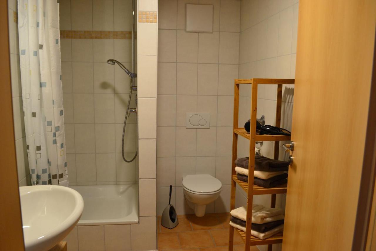 Apartmán An Der Kapf Münsingen Exteriér fotografie